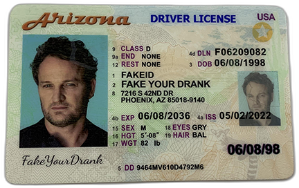 Arizona Fake ID - Duplicates Included