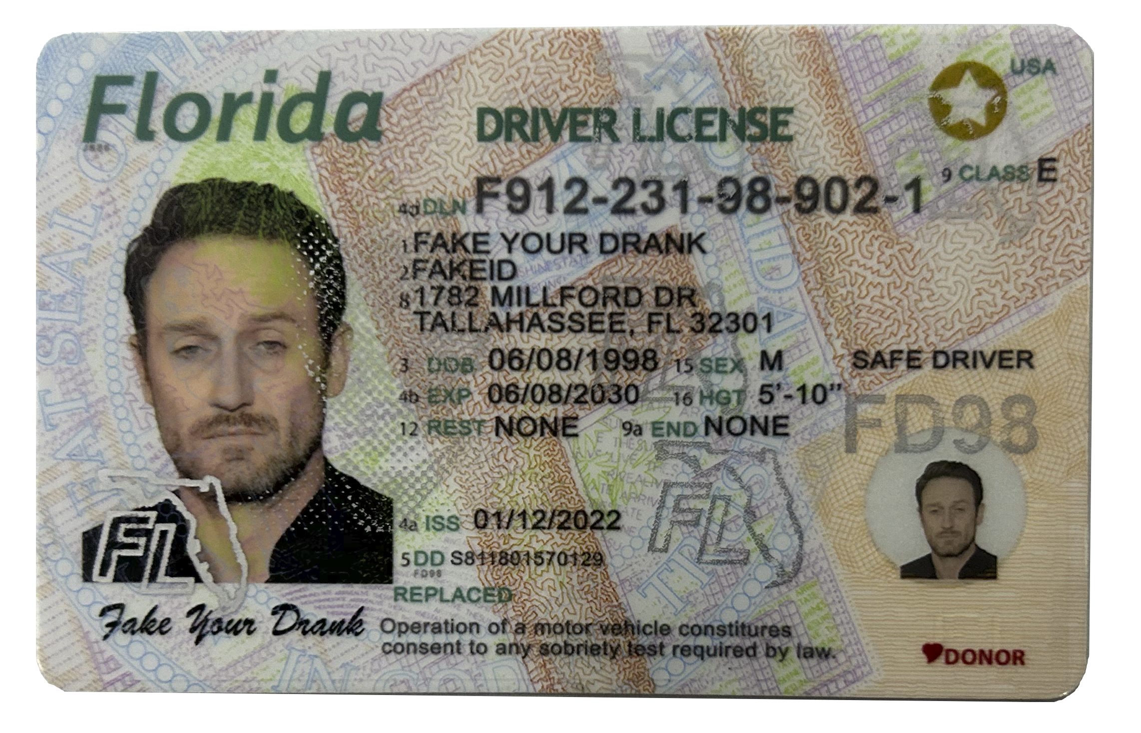 Florida Fake ID - Duplicates Included