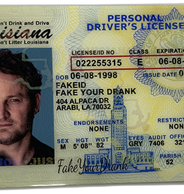 New Louisiana Fake ID – Duplicates Included