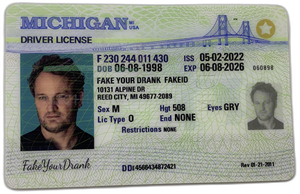 Michigan Fake ID - Duplicates Included