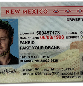 New Mexico Fake ID – Duplicates Included