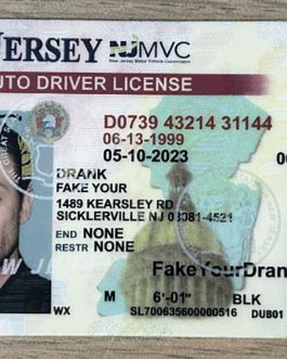 [New] New Jersey Fake ID – Duplicates Included
