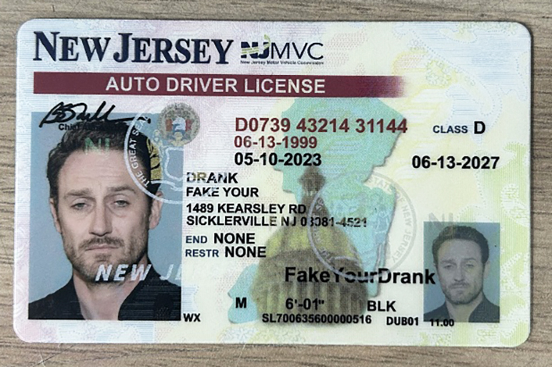 [New] New Jersey Fake ID - Duplicates Included