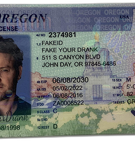 New Oregon Fake ID – Duplicates Included