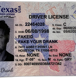 New Texas Fake ID – Duplicates Included