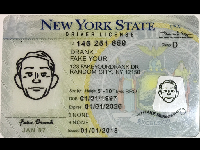 New York FAKE ID