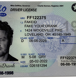 New Ohio Fake ID – Duplicates Included