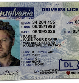 Old Pennsylvania Fake ID – Duplicates Included