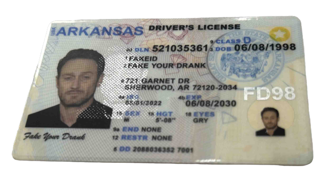 New Arkansas Fake ID - Duplicates Included