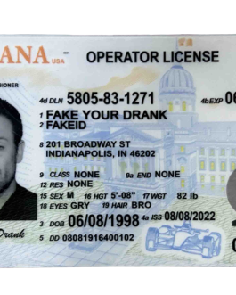 New Indiana Fake ID – Duplicates Included
