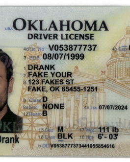 [New] Oklahoma Fake ID – Duplicates Included